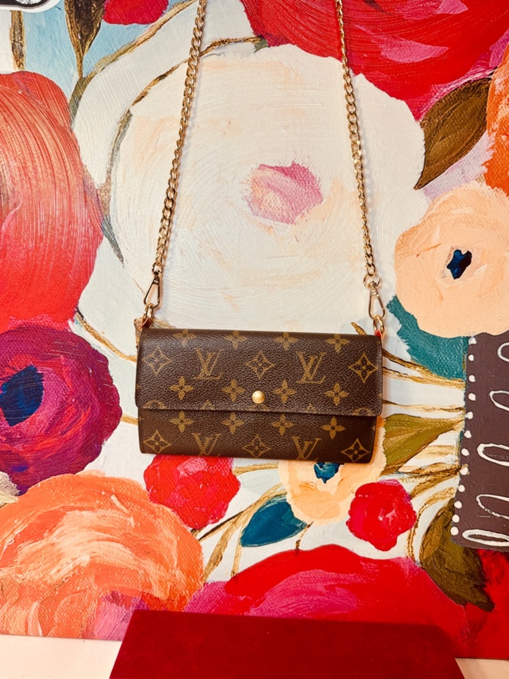 Louis Vuitton Monogram Sarah long wallet - Picture 7 of 13